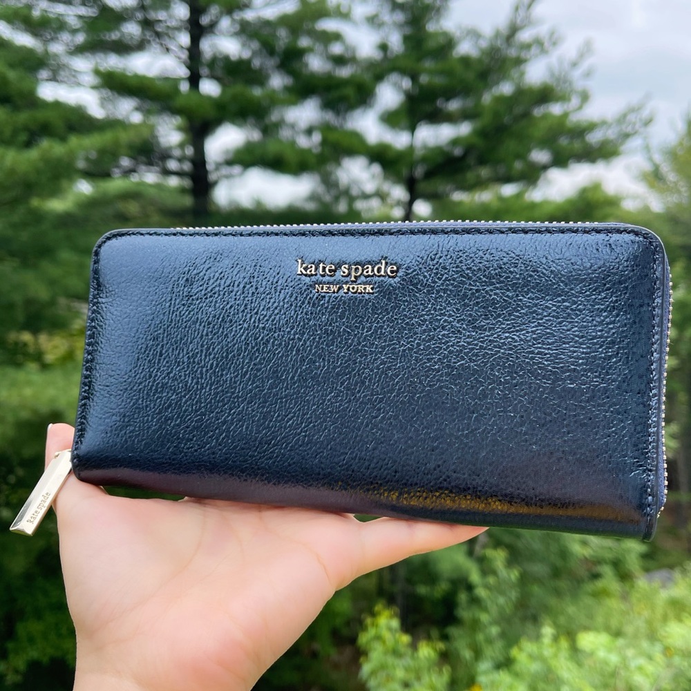 Kate Spade spencer metallic continental wallet - Picture 10 of 11
